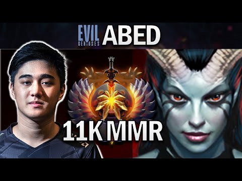 EG.ABED QUEEN OF PAIN WITH 11K MMR - DOTA 2 GAMEPLAY