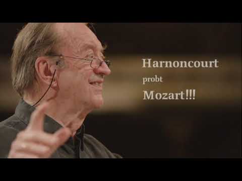 Harnoncourt probt Mozart!!!