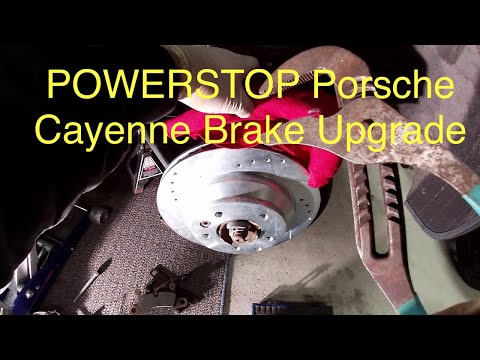 Porsche Cayenne 958 92A Rear Brakes DIY
