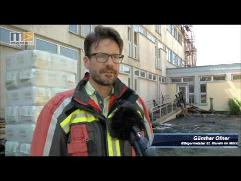 MEMA TV NEWS - Brand in Schule in St. Marein im Mürztal 30.07.2020