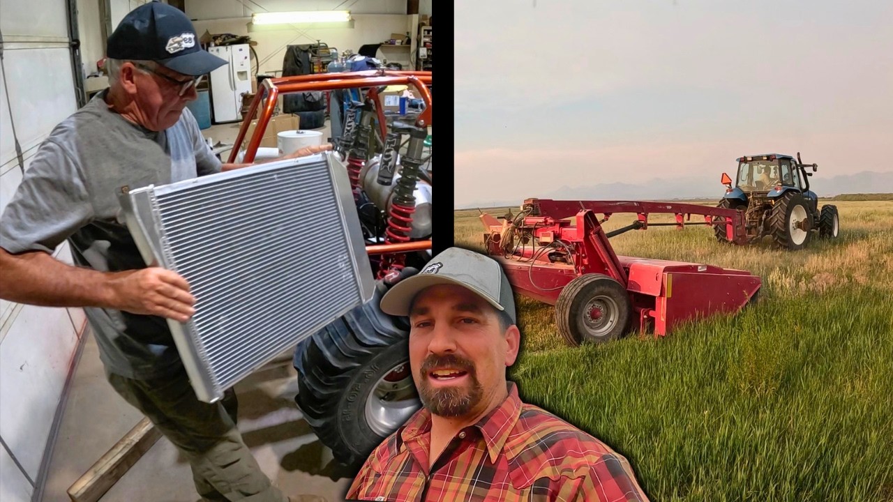 Video thumbnail: Overheating Issue Leads To Upgrades For The SANDRAIL! And We Try To Cut Hay!