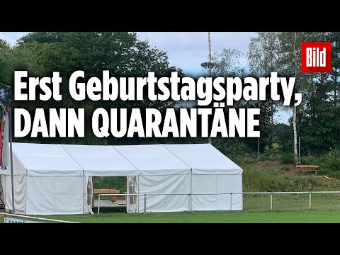 120 Partygäste in Quarantäne: Hier feierten sie, dann kam das Testergebnis!