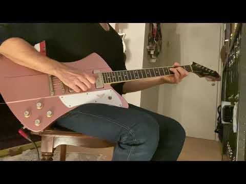 For sale at www.MEISTEREDEGUITARS.com - 2019 Springer Firehawk boutique custom shop P90s Firebird