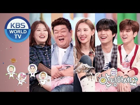 Guests : Yoo Minsang, Shim Jinhwa, Sunmi, NU’EST W'S JR & Ren[Hello Counselor/ENG,THA/2018.09.17]