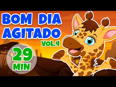 Bom Dia Agitado Vol. 4 - Giramille 29 min | Desenho Animado Musical