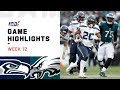 Seahawks vs. Eagles Week 12 Highlights | NFL 2019