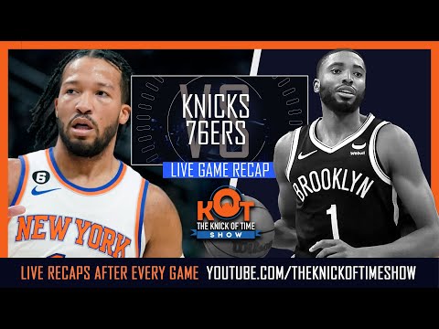 Knicks VS Nets Live Postgame Show | Fan Friday