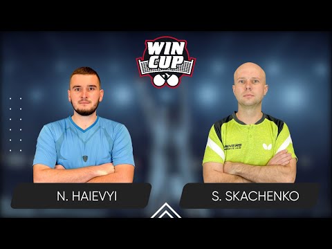 18:15 Nazarii Haievyi - Serhii Skachenko 10.01.2025 Table Tennis WINCUP Master 1