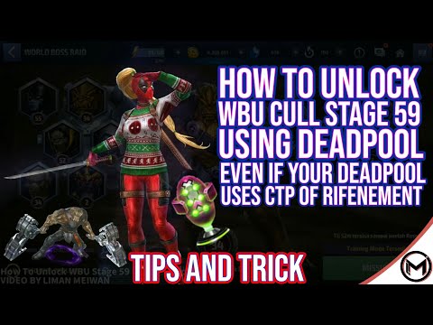 How To Unlock WBU Cull Stage 59 - Marvel Future Fight World Boss Ultimate