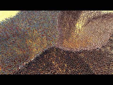 3 ARMIES of 300,000 PERSIANS vs EGYPTIANS vs KNIGHTS  | Ultimate Epic Battle Simulator 2