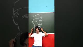 Jawaharlal Nehru easy drawing | Children's day drawing #shorts #childrensday #jawaharlalnehru