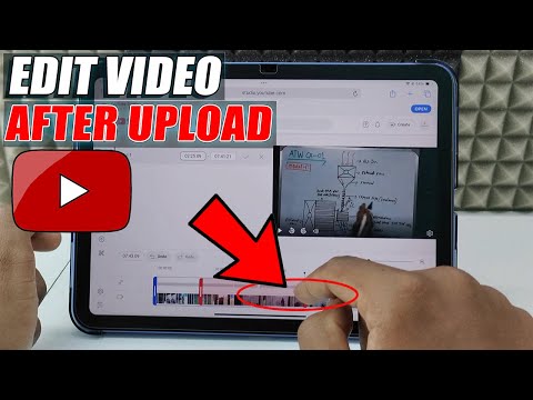how to edit videos on youtube studio on ipad?