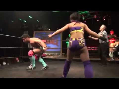 Candice LeRae, Joey Ryan, Ruby Soho, Veda Scott & More in an Intergender Tag Team Wrestling Match