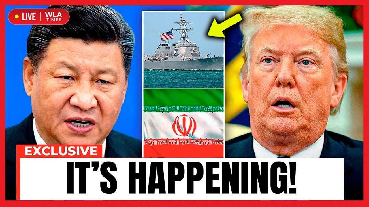 LIVE: China 'Announces' FULL Support For Iran? BOMBSHELL To US On Hormuz: 'Leave Iran OR ELSE...'