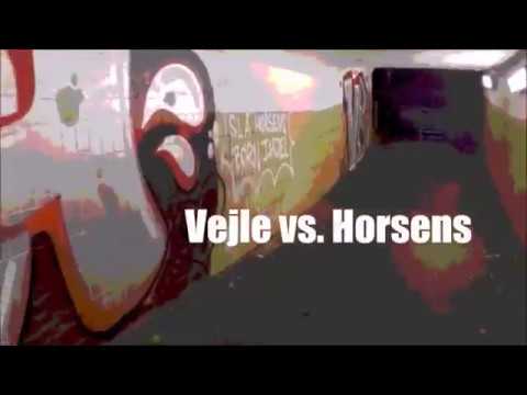 Vejle vs. Horsens! Pyro & stemning!!