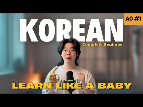 Learn Korean Like a Baby | A0 #1 Basic Expressions (Comprehensible Input)