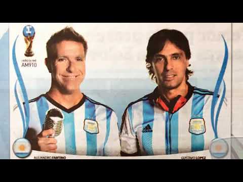 Final Argentina vs Alemania 2014 - Relato Alejandro Fantino