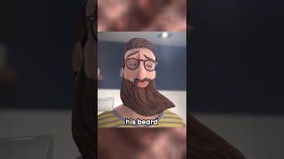 A Flea's Wild Ride: Surviving a Beard's Natural Disasters! 🌪️🪵