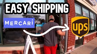 How Ship a Mercari Package Via UPS Without A Shipping Label (Free)- Easy Hack!