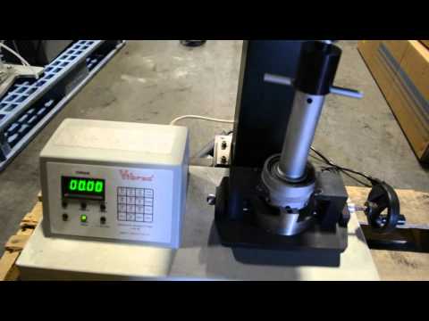 (1) USED VIBRAC PRECISION TORQUE MEASURING SYSTEM 1502KLCR