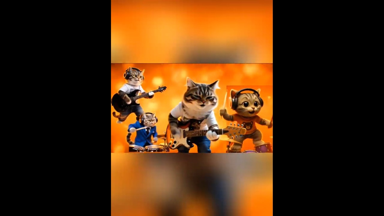 Коты рокеры