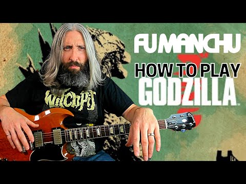 Fu Manchu Stoner Rock Guitar Lesson - Godzilla by Blue Oyster Cult