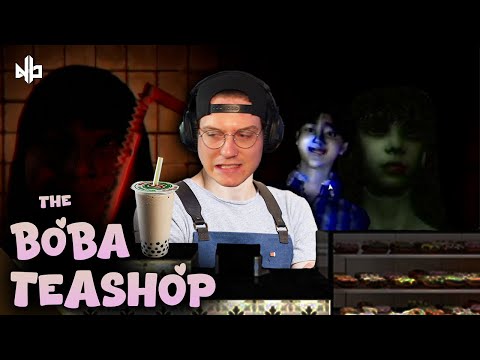 Ich arbeite NACHTS in einem VERFLUCHTEN Boba Laden 😰... | Niek spielt The Boba Teashop | Niekbeats