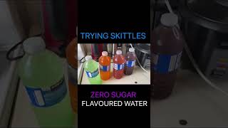 SKITTLES ZERO SUGAR Flavoured Water From Amazon ~ How to drink water :)