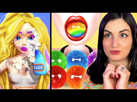 I Tried ODDLY SATISFYING App Games ...but NONE of Them...