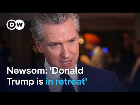California governor Gavin Newsom: Donald Trump is 'increasingly weak' | DW News
