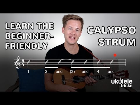 How to Play the Calypso Strum on Ukulele (Beginner Ukulele Lesson)