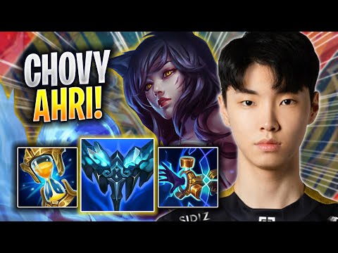 CHOVY IS INSANE WITH AHRI! - GEN Chovy Plays Ahri MID vs Lissandra! | Season 2023