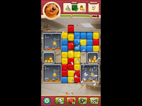 Toon Blast Level 3379 - NO BOOSTERS 🐻🐺🐱 | SKILLGAMING ✔️