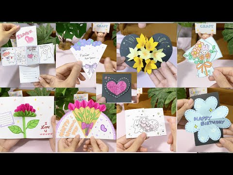 9 Simple Pop-Up Cards Anyone Can Make | DIY 3D Card Tutorial