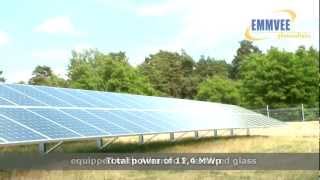 preview picture of video 'Emmvee Photovoltaics Solar Park Bronkow (English Version)'