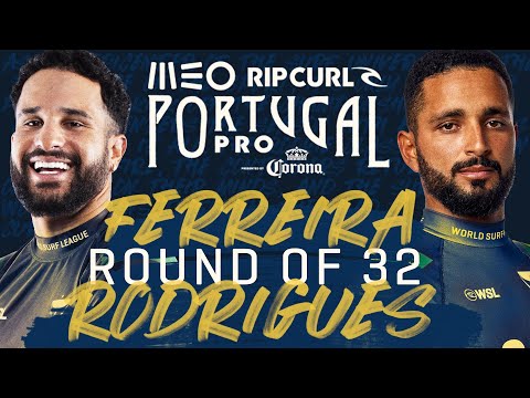 Italo Ferreira vs Michael Rodrigues | MEO Rip Curl Pro Portugal - Round of 32 Heat Replay