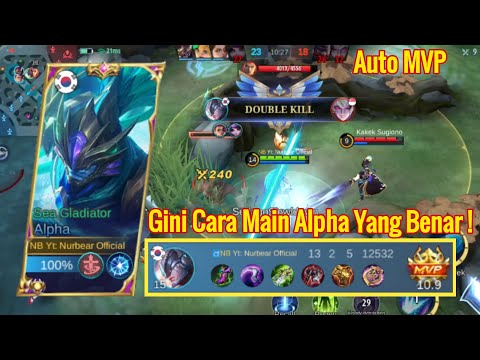 Dyrroth Dan Franco Sampe Kesal Dan Emosi ! Alpha Best Build Tersakit 2023 - Mobile Legends