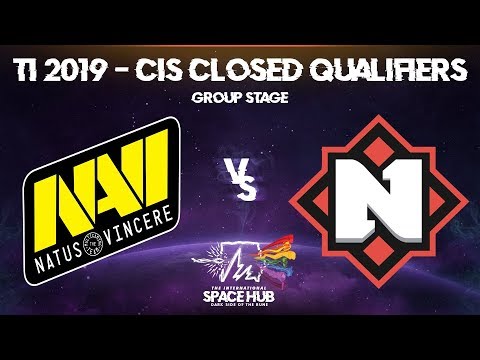Na`Vi vs Nemiga - TI9 CIS Regional Qualifiers: Group Stage