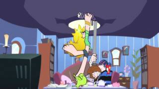 Panty and Stocking OFFICIAL Clip - Get a Pole