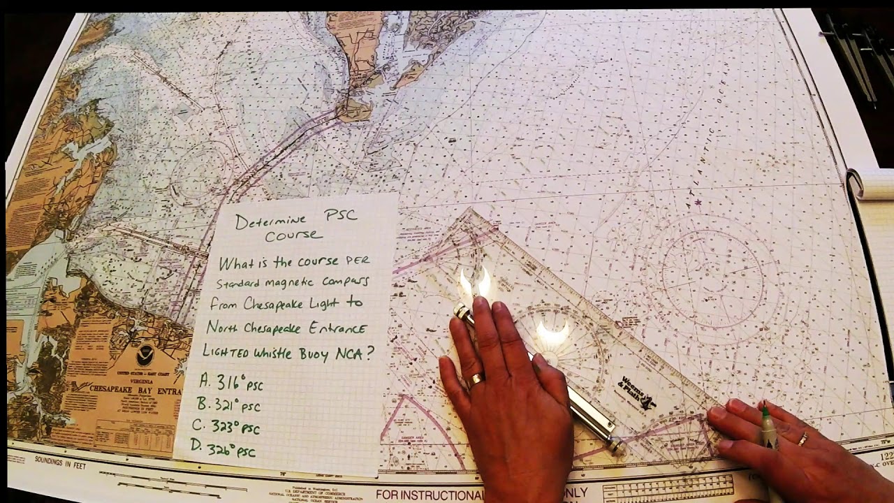 Course to Steer Per Standard Magnetic Compass