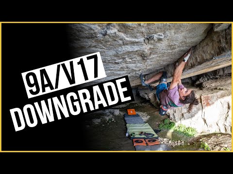 Barefoot Charles' 9A/V17 Downgraded to 8B+/V14