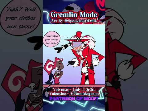 #Vees #HazbinHotel #Valentino #Moth #Squeaks #velvette #velvet #Val #velvet #staticmoth #vivziepop