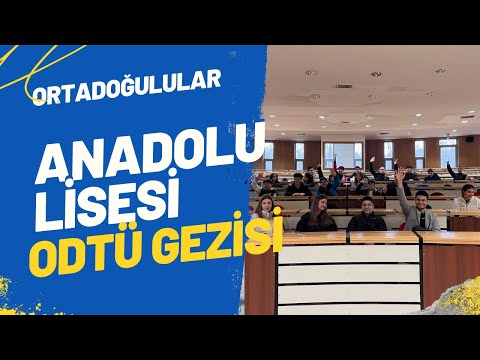 Ortadoğulular Koleji ODTÜ Gezisi 6 Şubat 2025