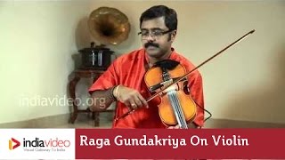 Raga Series - Raga Gundakriya on Violin by Jayadevan