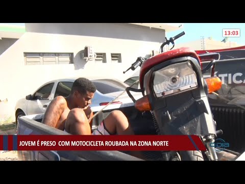 Jovem é preso com motocicleta roubada na zona norte de Teresina 13 07 2021