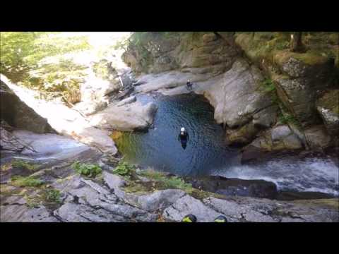 Canyon technique du Tapoul avec corde , 