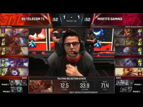 [Supper Highlights] MSF IgNar Leona vs SKT Bang Vayne game 3 | 2017 World Championship Quarterfinals