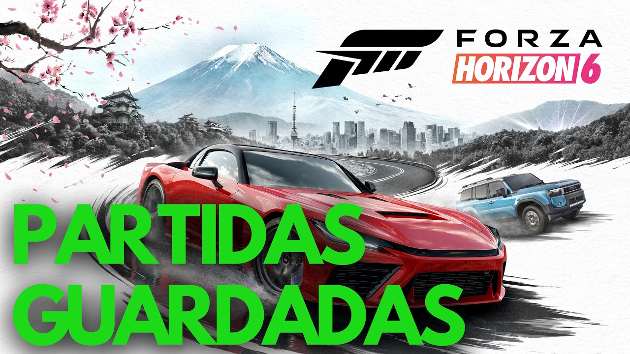 Forza Horizon 6: Dónde están las PARTIDAS GUARDADAS y la CONFIGURACIÓN PC