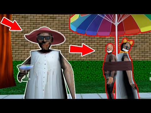 Granny vs baby Granny vs baby Grandpa - funny horror school animation (p.39)