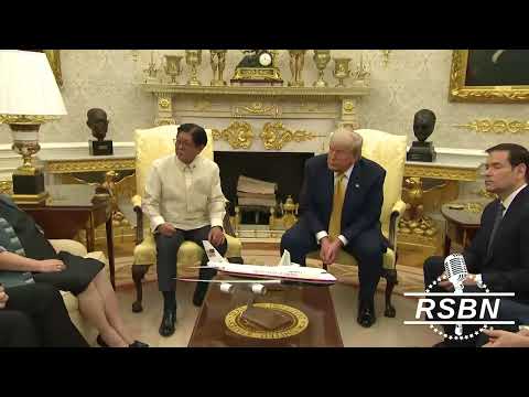 WATCH: President Trump Holds a Meeting with the President of the Philippines - 7/22/25